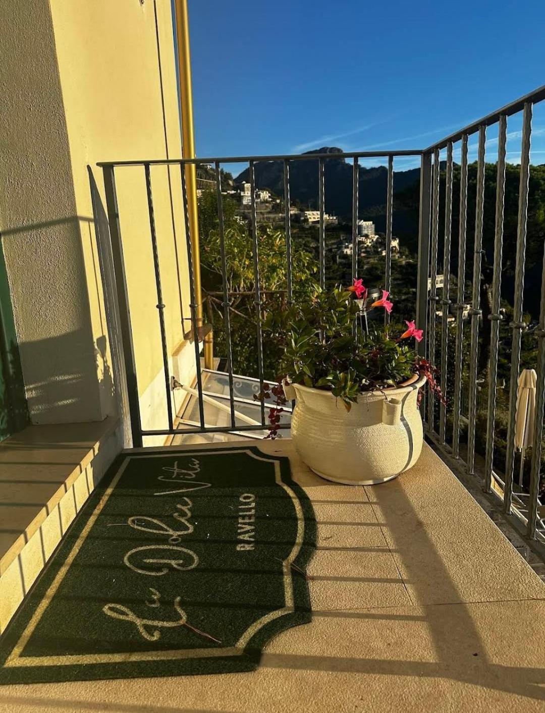 La Dolce Vita Ravello - Two Bedroom Apt With Sea View Terrace Экстерьер фото